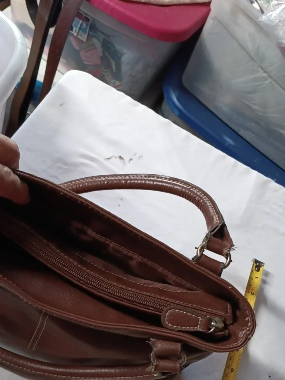 Liz Claiborne coin purse, Tan Crossbody Shoulder Bag & Brown purse/ hand bag.